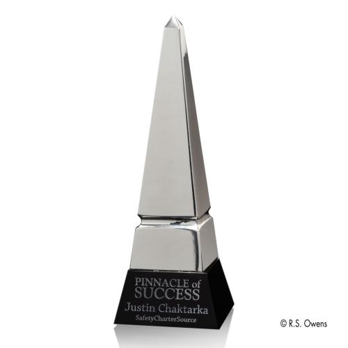 Corporate Awards - Apex Obelisk Metal Award