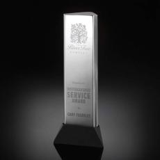 Employee Gifts - Pillar of Power Obelisk Metal Award