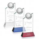 Brixton Golf Optical Peak Crystal Award