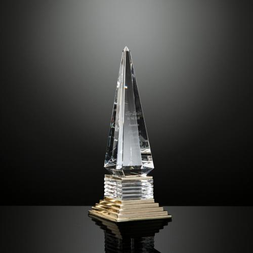 Corporate Awards - Tribune Obelisk Crystal Award