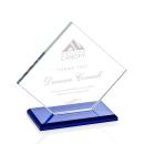 Huron Blue Diamond Crystal Award