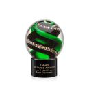 Zodiac Black on Marvel Base Spheres Glass Award