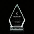 Iceberg Arrowhead Starfire Crystal Award