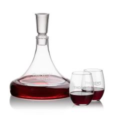 Employee Gifts - Ashby Decanter & Stanford Stemless Wine