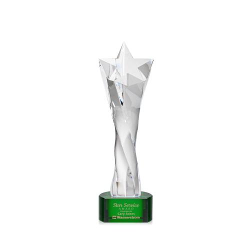 Corporate Awards - Arlington Green on Paragon Base Star Crystal Award