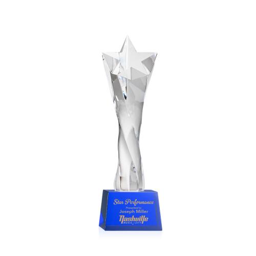 Corporate Awards - Arlington Blue on Robson Base Star Crystal Award