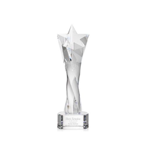 Corporate Awards - Arlington Clear on Paragon Base Star Crystal Award