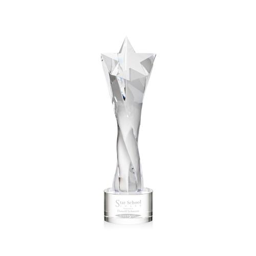 Corporate Awards - Arlington Clear on Marvel Base Star Crystal Award
