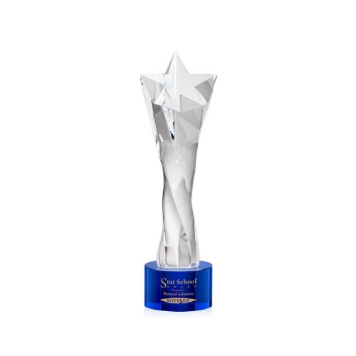 Corporate Awards - Arlington Blue on Marvel Base Star Crystal Award