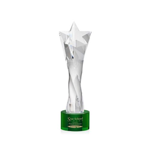 Corporate Awards - Arlington Green on Marvel Base Star Crystal Award