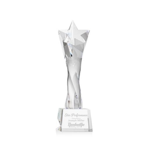 Corporate Awards - Arlington Clear on Robson Base Star Crystal Award