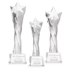 Employee Gifts - Arlington Clear on Robson Base Star Crystal Award