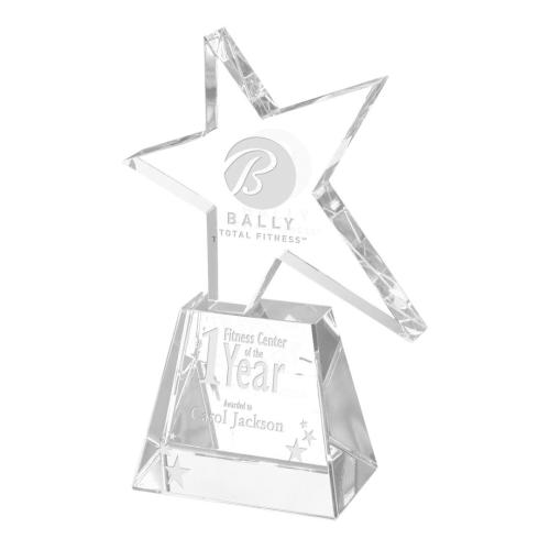 Corporate Awards - Libra Star Crystal Award