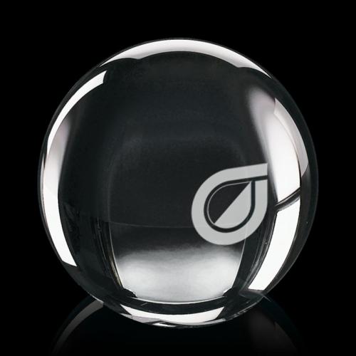 Corporate Awards - Optical Sphere Spheres Crystal Award