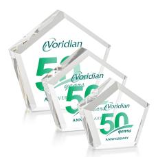 Genosee Full Color Paperweight - Crystal Awards