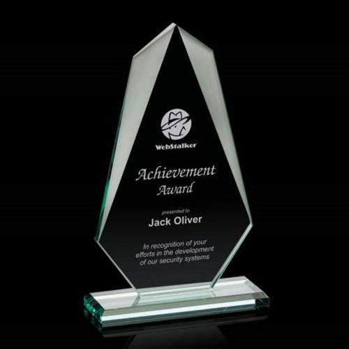 Corporate Awards - Glass Awards - Jemma Arch & Crescent Glass Award