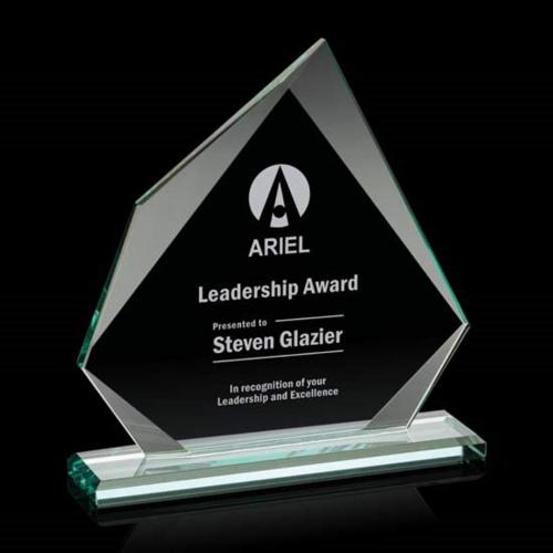 Corporate Awards - Glass Awards - Lexus Peak Glass Award