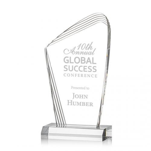 Corporate Awards - St Regis - Simberg Peak Acrylic Award