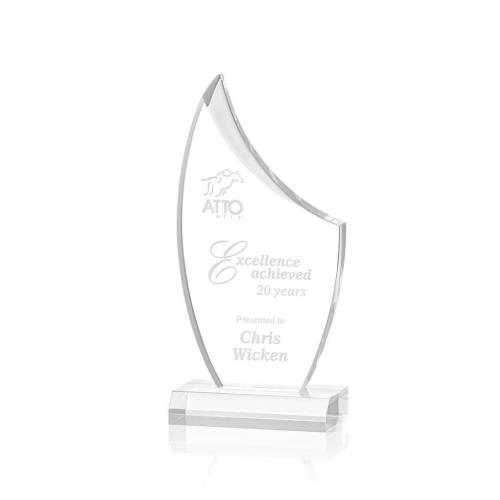 Corporate Awards - Service Awards - Doncaster Sail Acrylic Award