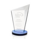Wiltshire Blue Peak Crystal Award