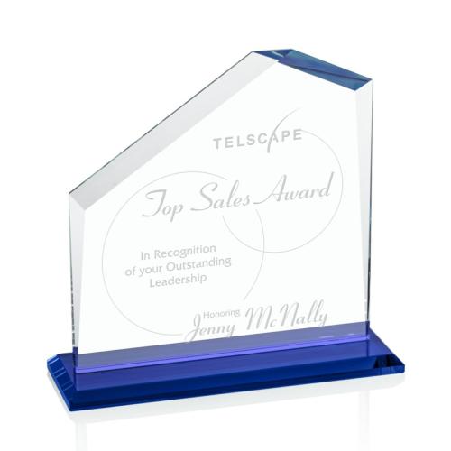 Corporate Awards - Fairmont Blue Peak Crystal Award