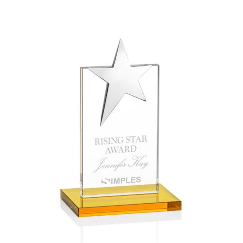Corporate Awards - Bryanston Amber Star Crystal Award