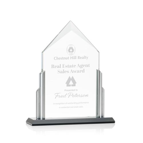 Corporate Awards - Amarillo Arch & Crescent Crystal Award