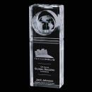 Waterloo Globe Spheres Crystal Award
