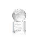 Golf Ball Spheres on Granby Base Crystal Award