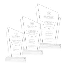 Employee Gifts - Dunstable Clear Peak Acrylic Award