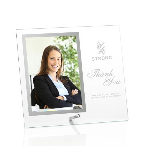 Corporate Recognition Gifts - Picture Frames - Cadwell Frame - Silver
