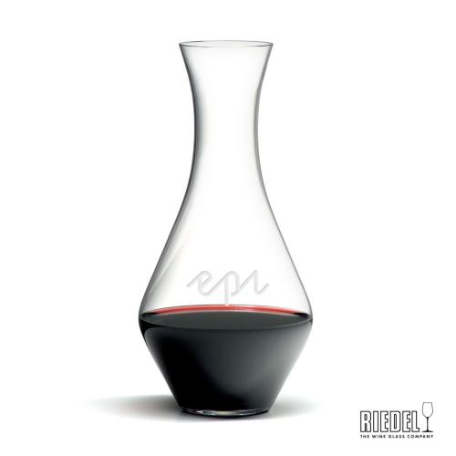Corporate Recognition Gifts - Etched Barware - RIEDEL Merlot Decanter