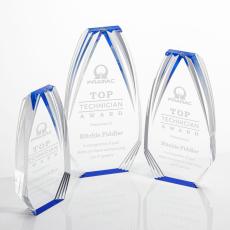 Employee Gifts - Lantana Blue Acrylic Award