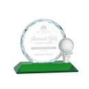 Nashdene Green Spheres Crystal Award
