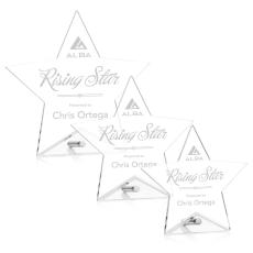 Employee Gifts - Polaris Silver Star Acrylic Award
