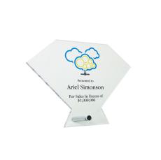 Employee Gifts - Acrylic Pin-Stand Diamond Award