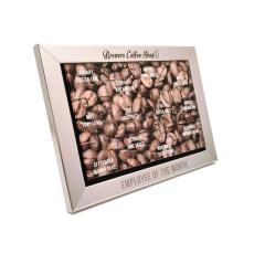 Employee Gifts - Acrylic Puzzle in Silver Frame Plaque