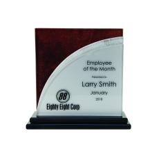Employee Gifts - Arched Sweeping Accent Award