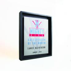 Employee Gifts - Shadow Box Imprinted Honor Plaque