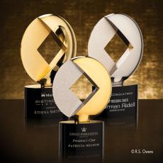 Employee Gifts - Epicenter Circle Metal Award