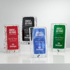 Employee Gifts - Augin Rectangle Glass Award