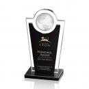 Fabiola Globe Spheres Crystal Award
