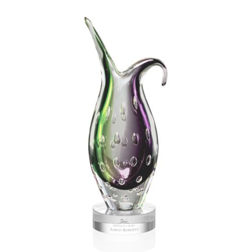 Corporate Awards - Glass Awards - Art Glass Awards - Canova Abstract / Misc Glass Award