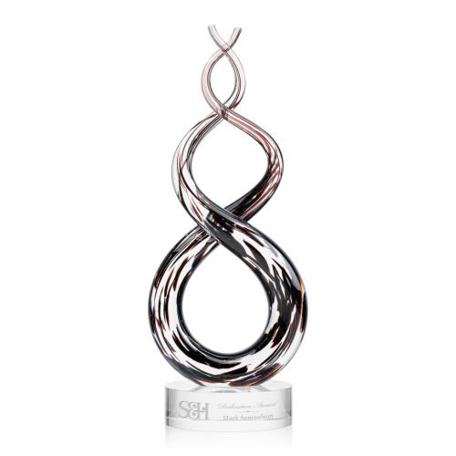 Corporate Awards - Glass Awards - Art Glass Awards - Stratus Abstract / Misc Glass Award