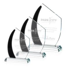 Employee Gifts - Hausner Black Peak Crystal Award