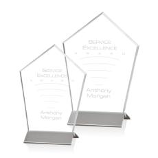 Employee Gifts - Peabody Silver Arch & Crescent Crystal Award