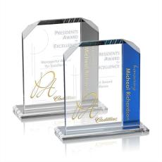 Employee Gifts - Fairbanks Arch & Crescent Crystal Award