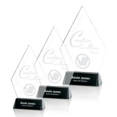 Employee Gifts - Sierra Black Diamond Crystal Award