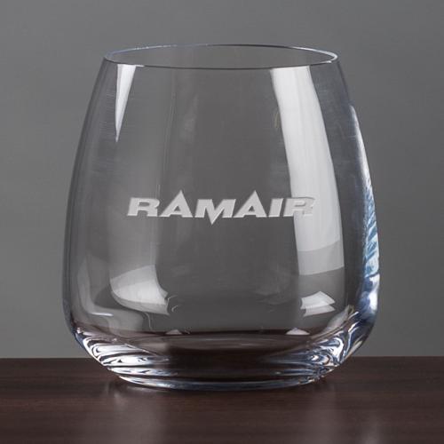 Corporate Recognition Gifts - Etched Barware - Auldearn Whiskey Taster - Deep Etch