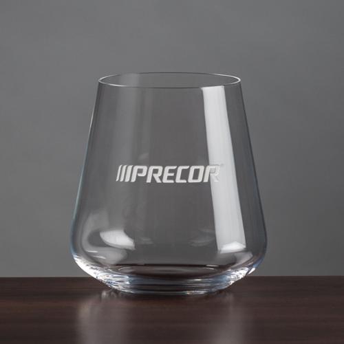 Corporate Recognition Gifts - Etched Barware - Inverness Whiskey Taster - Deep Etch